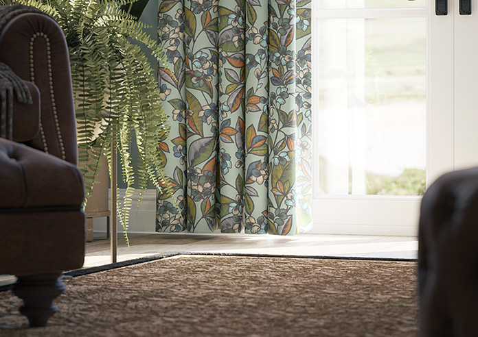Walled Garden, Duckegg - Made to Measure Curtains - Image 5